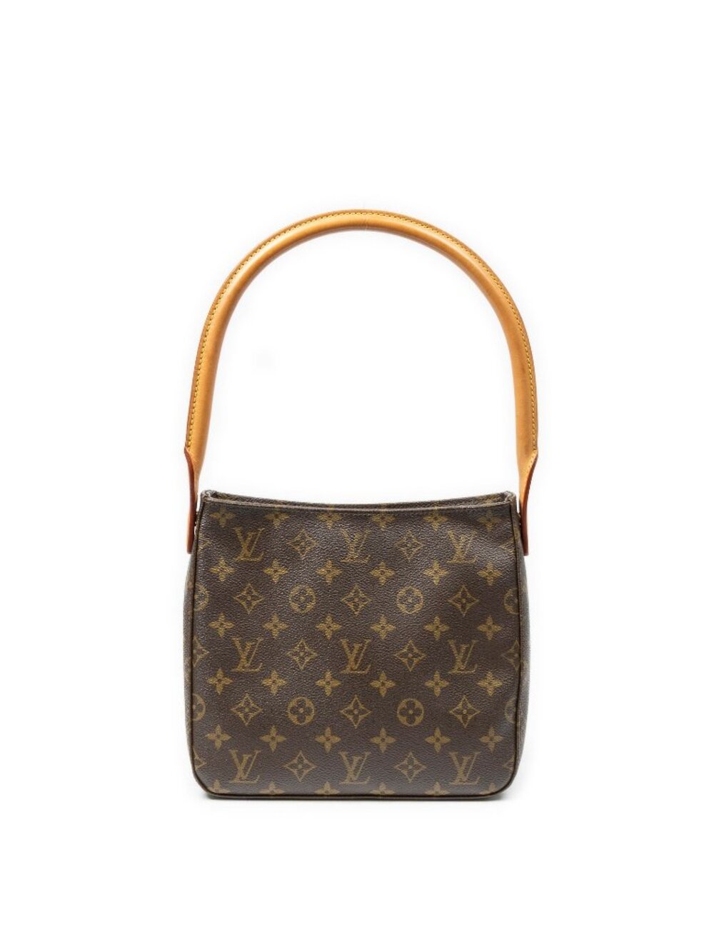 Louis Vuitton Looping Brown Monogram Canvas Shoulder Bag